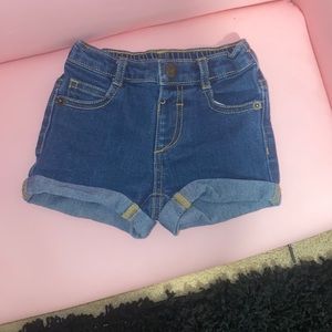Toddler girl jean shorts